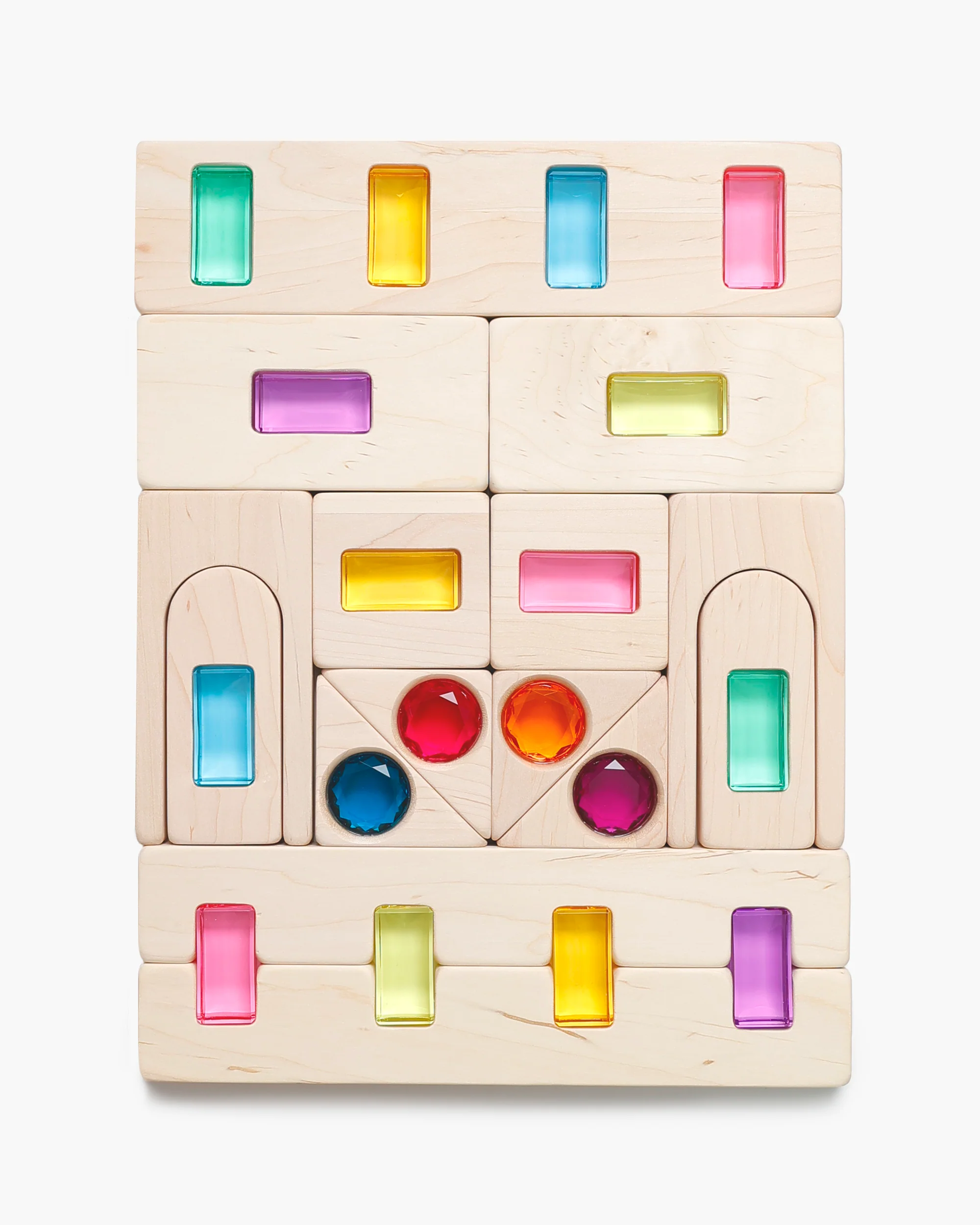 Magic Timber Block Set - Natural Wood - Image 3