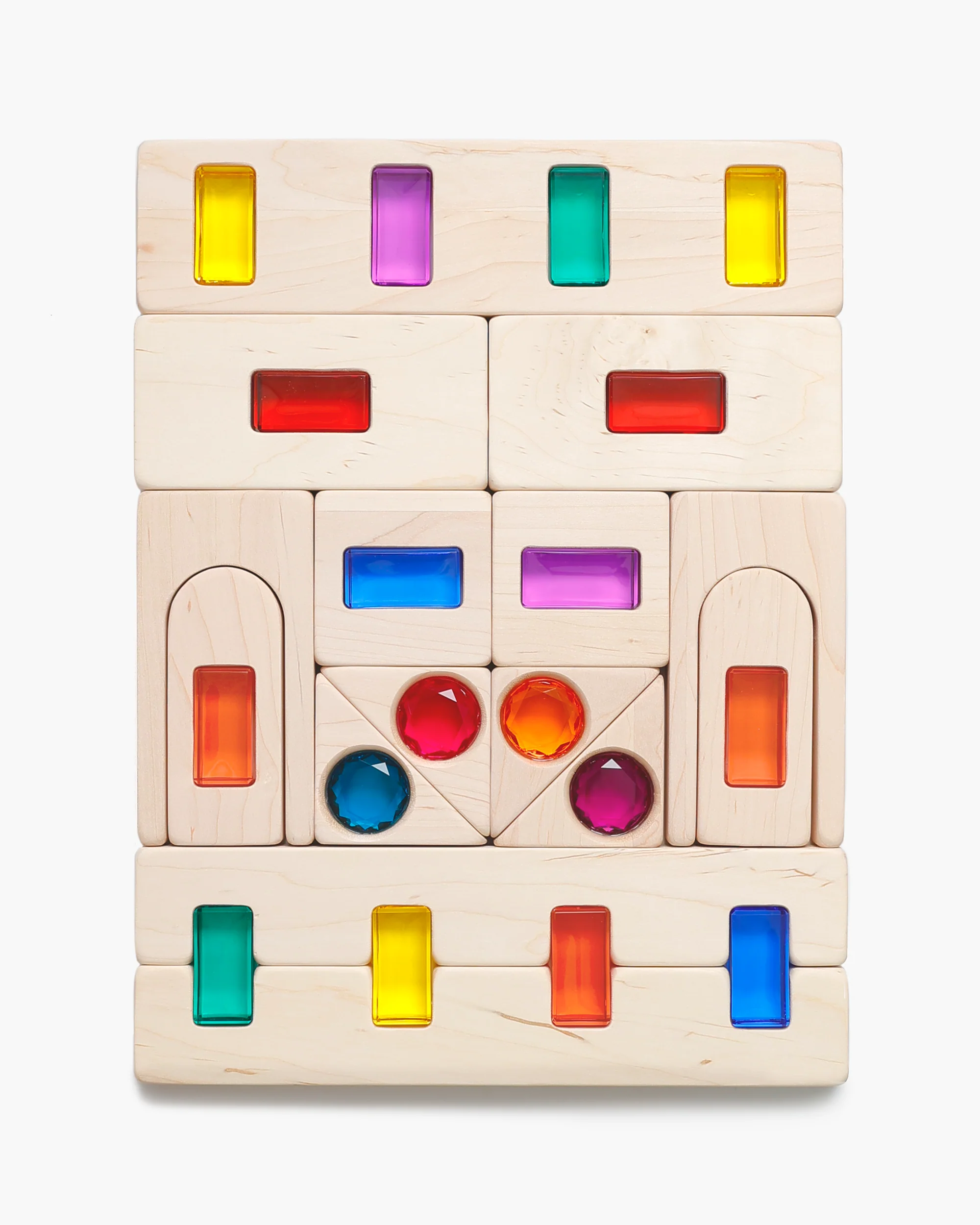Magic Timber Block Set - Natural Wood - Image 6