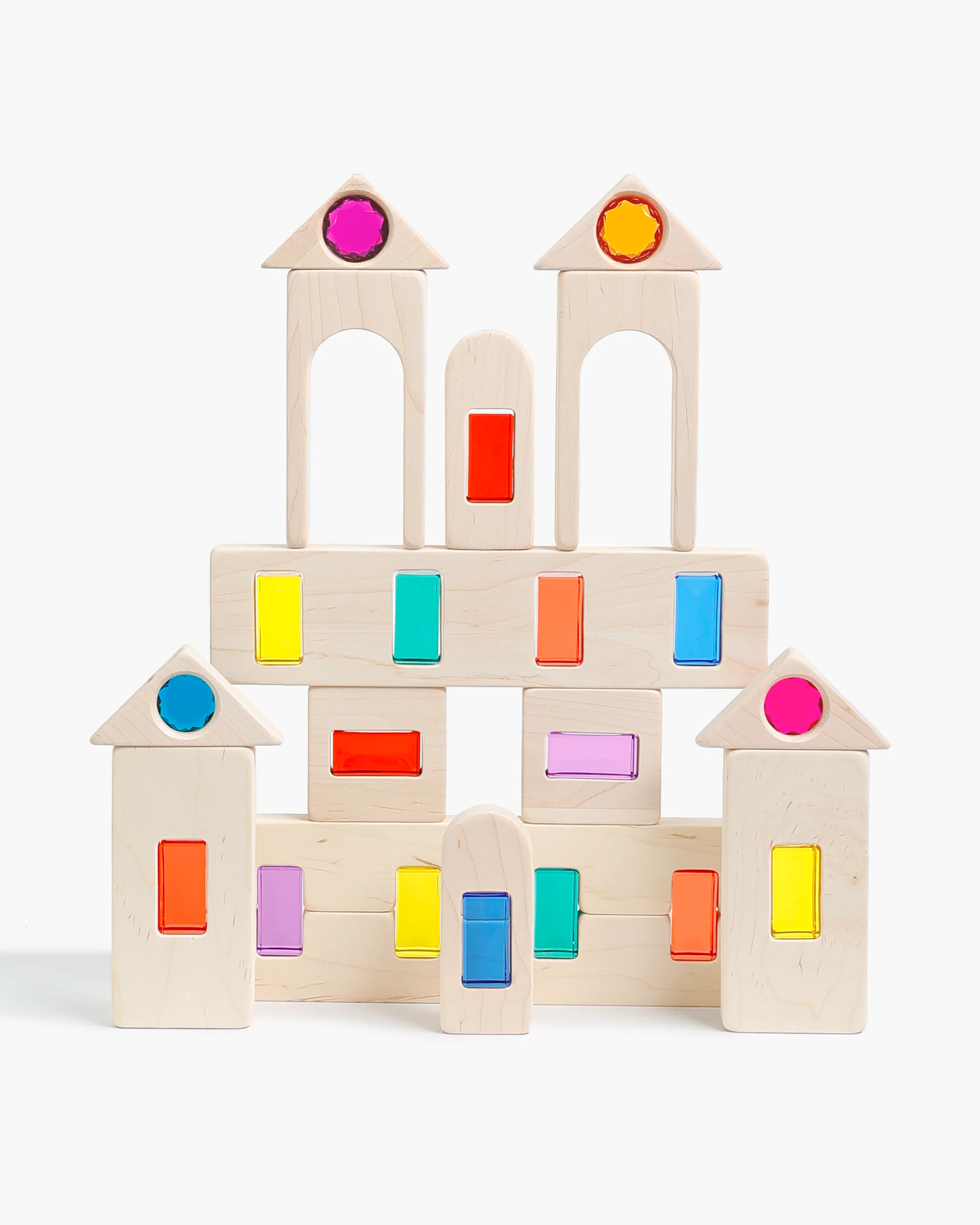 Magic Timber Block Set - Natural Wood - Image 8