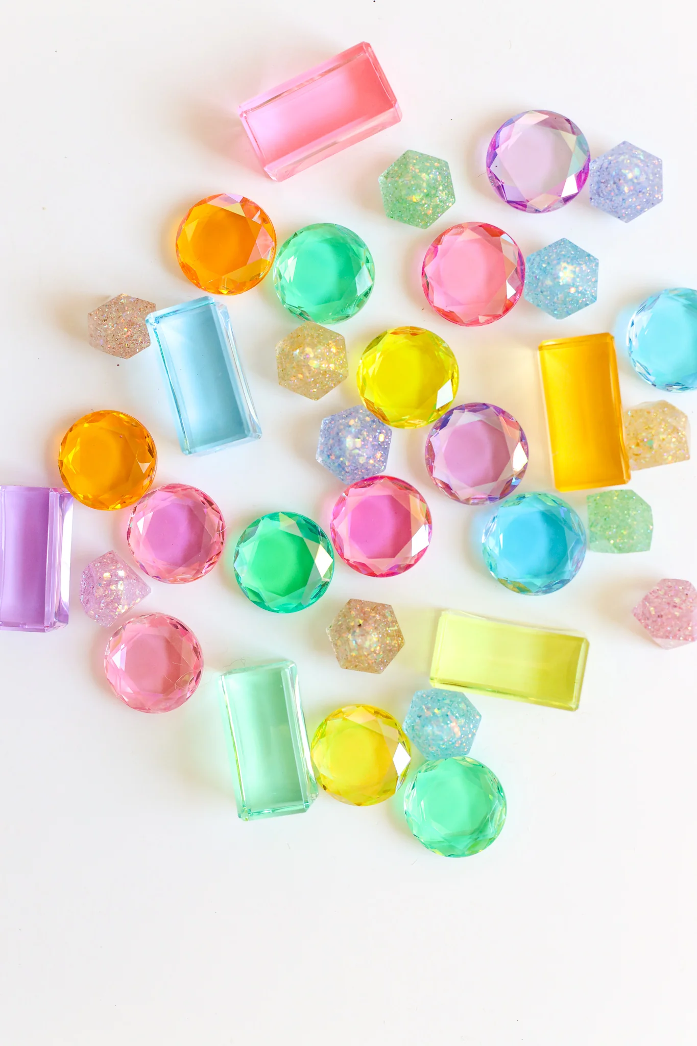 Iridescent Pastel 35mm Loose Gems - Image 3